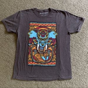 The Lost Gods Elephant Graphic T-shirt